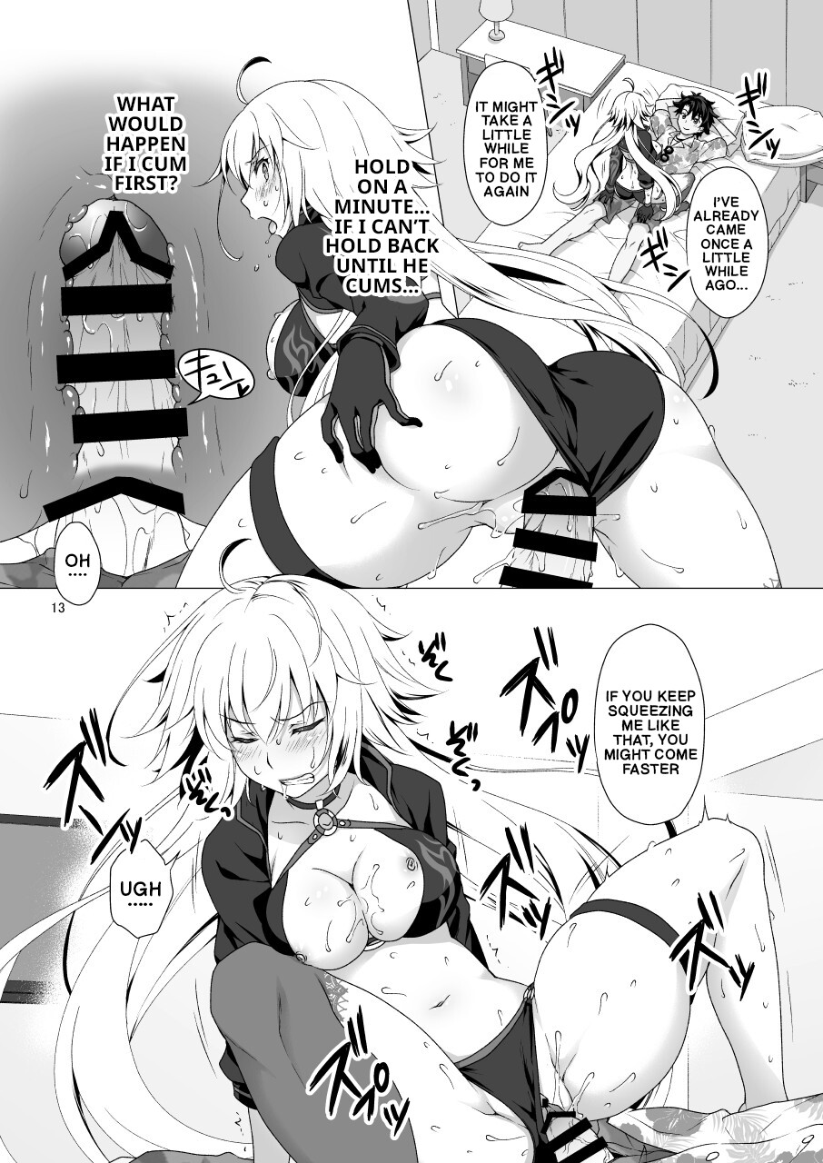 Hentai Manga Comic-CHALDEA GIRLS COLLECTION Jeanne Alter Continuous Orgasms Through the Command Spells-Read-12